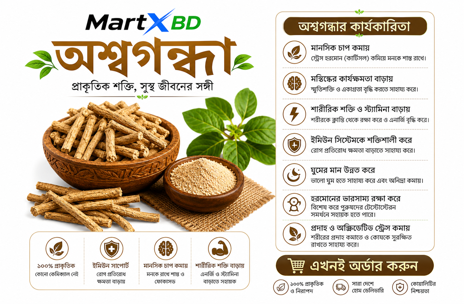 Ashwagandha - অশ্বগন্ধা